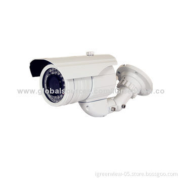 IP66 Waterproof IR Bullet Camera, HD, 1,200TVL with 2.8-12mm VF Lens